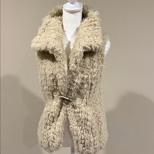 Armani Exchange Cream Teddy Jacket